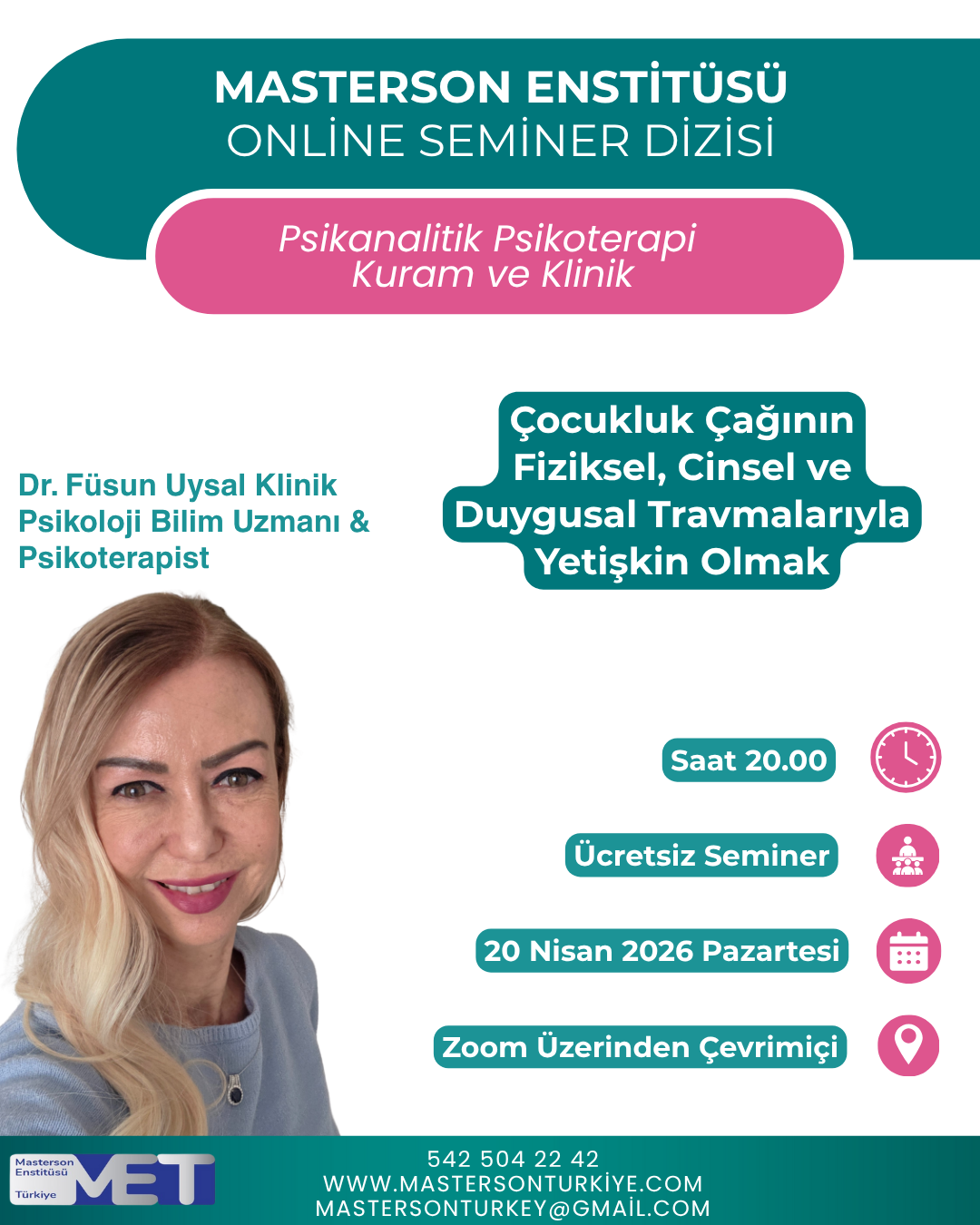 ONLİNE SEMİNER NİSAN AYI OTURUMU